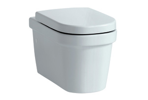 Lb3 comfort Wand-Flachspülklosett, weiß Wand-WC aus Sanitärkeramik 360 x 460 mm